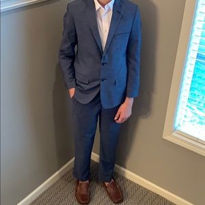 Boy’s Navy Blue Calvin Klein Suit